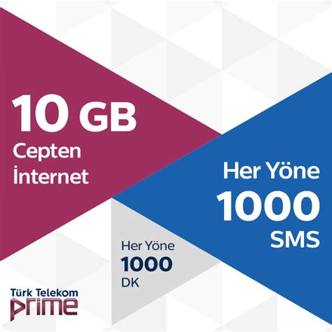 türk telekom yeni prime 10 gb